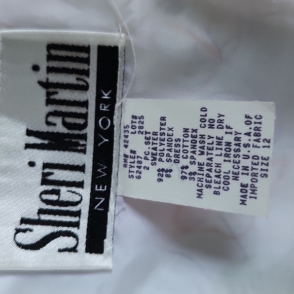 Vintage Sheri Martin NY Pink Floral Dress - Picture 12 of 12